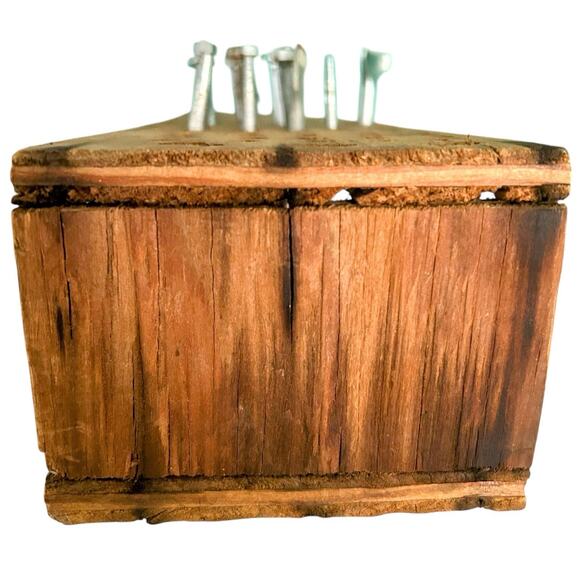 Vintage Craftool Co. Leather Stamps Carving Tools and Organizer Rack - Picture 5 of 11